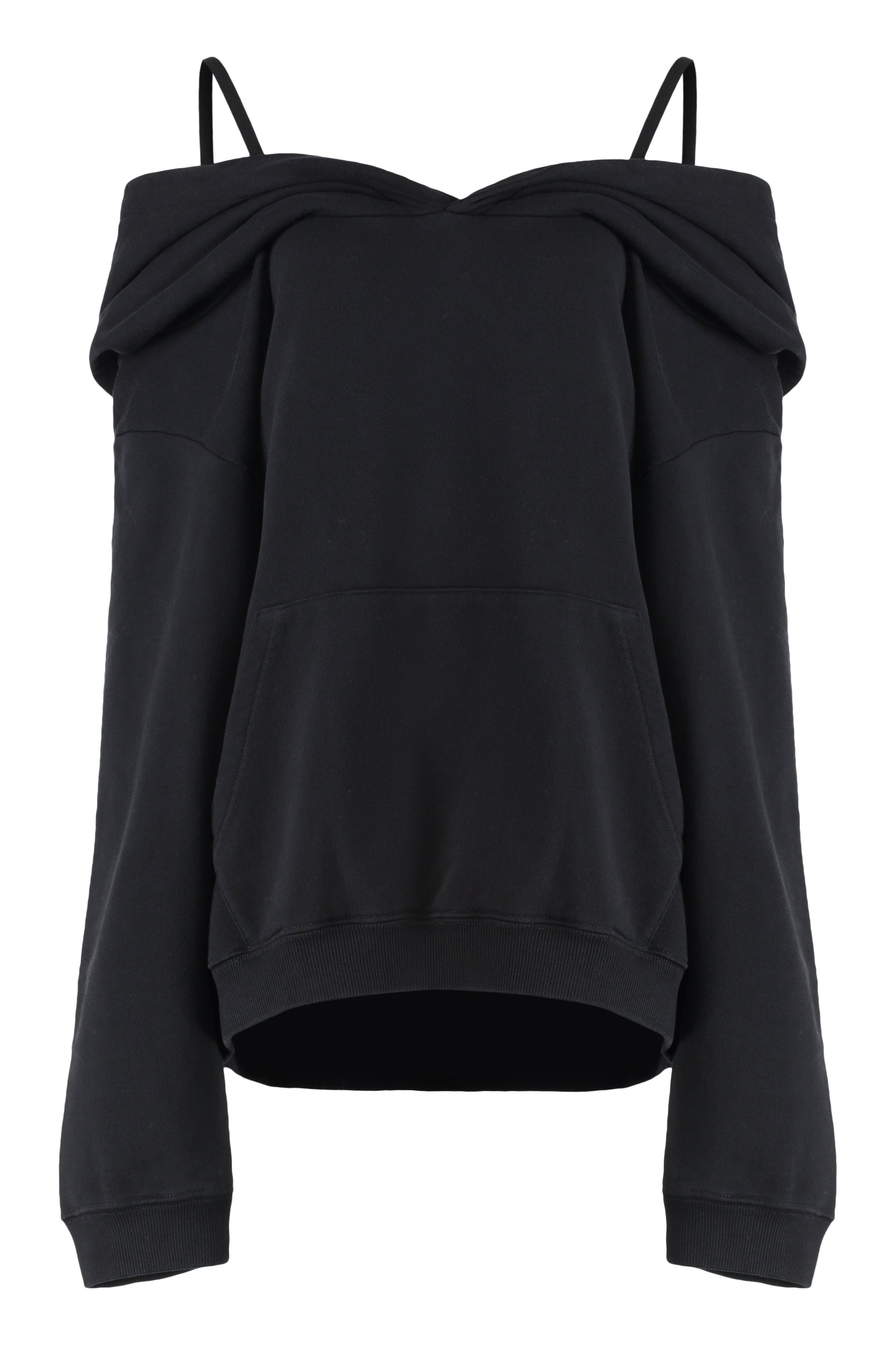 Women's Cotton Hoodie with Adjustable Straps