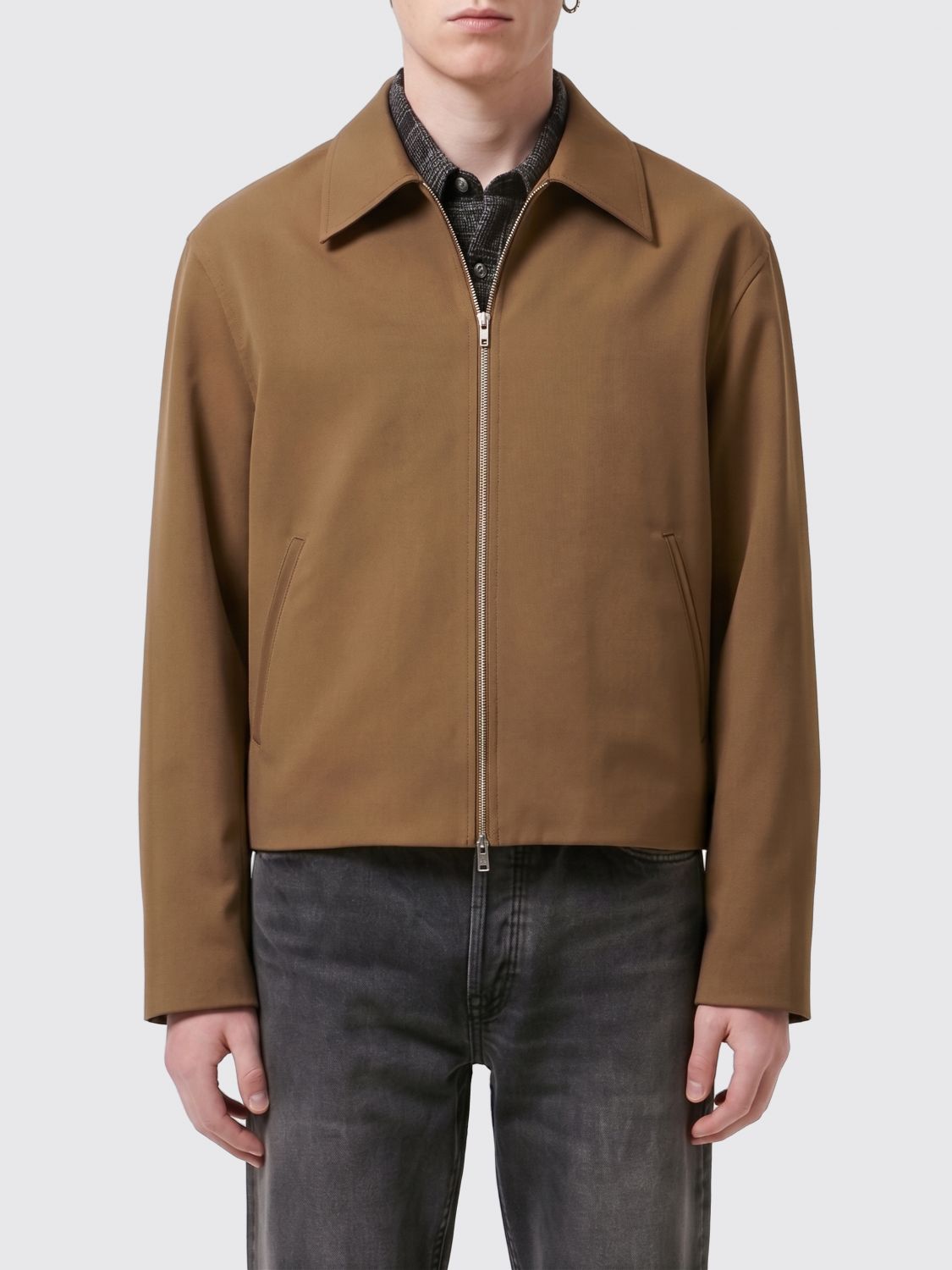 Jacket Men color Brown