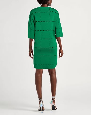 Woman Mini dress Green Size 6 Viscose, Polyamide