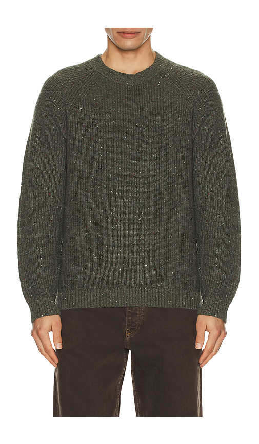 Marine Layer Inverness Crew Sweater in Green. S. Also in L, M, XL/1X