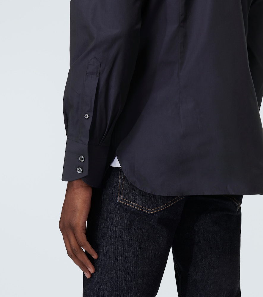 Cotton poplin shirt