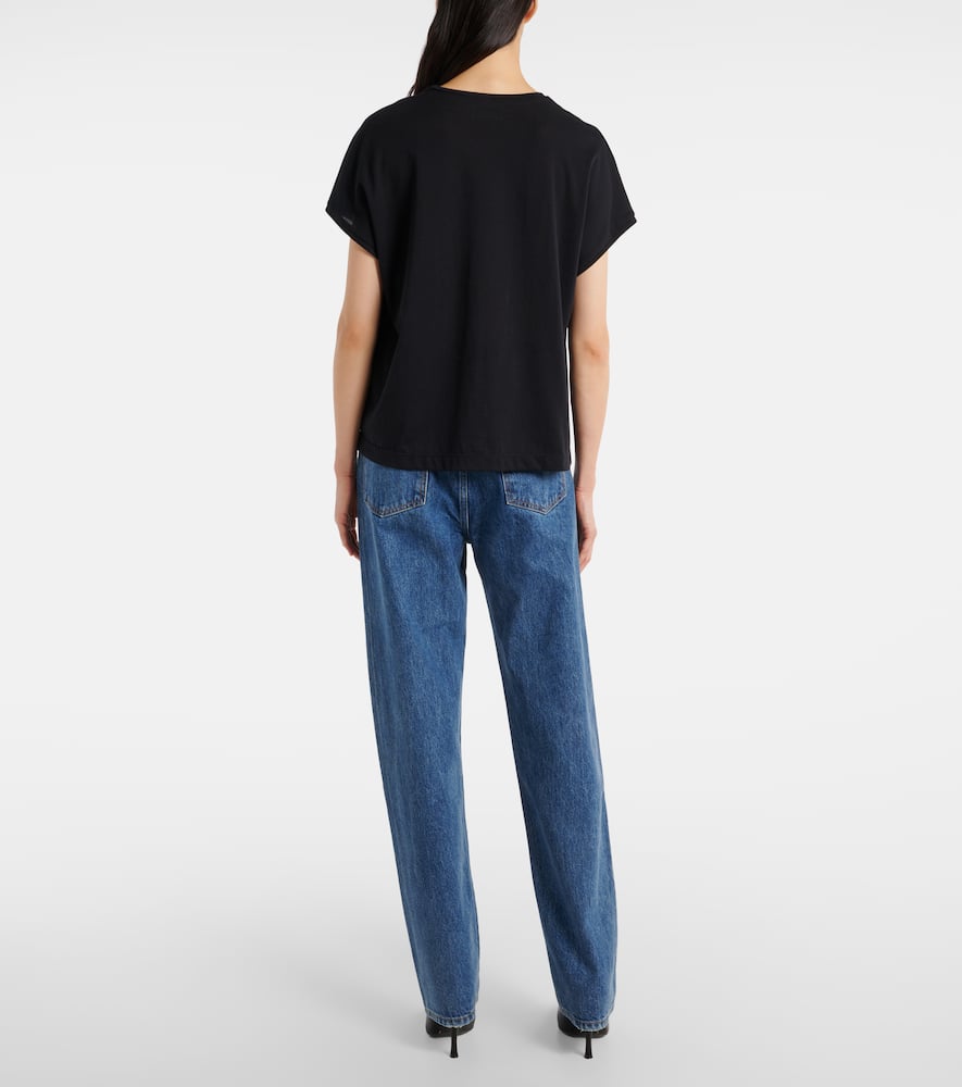 Devra cotton-blend top