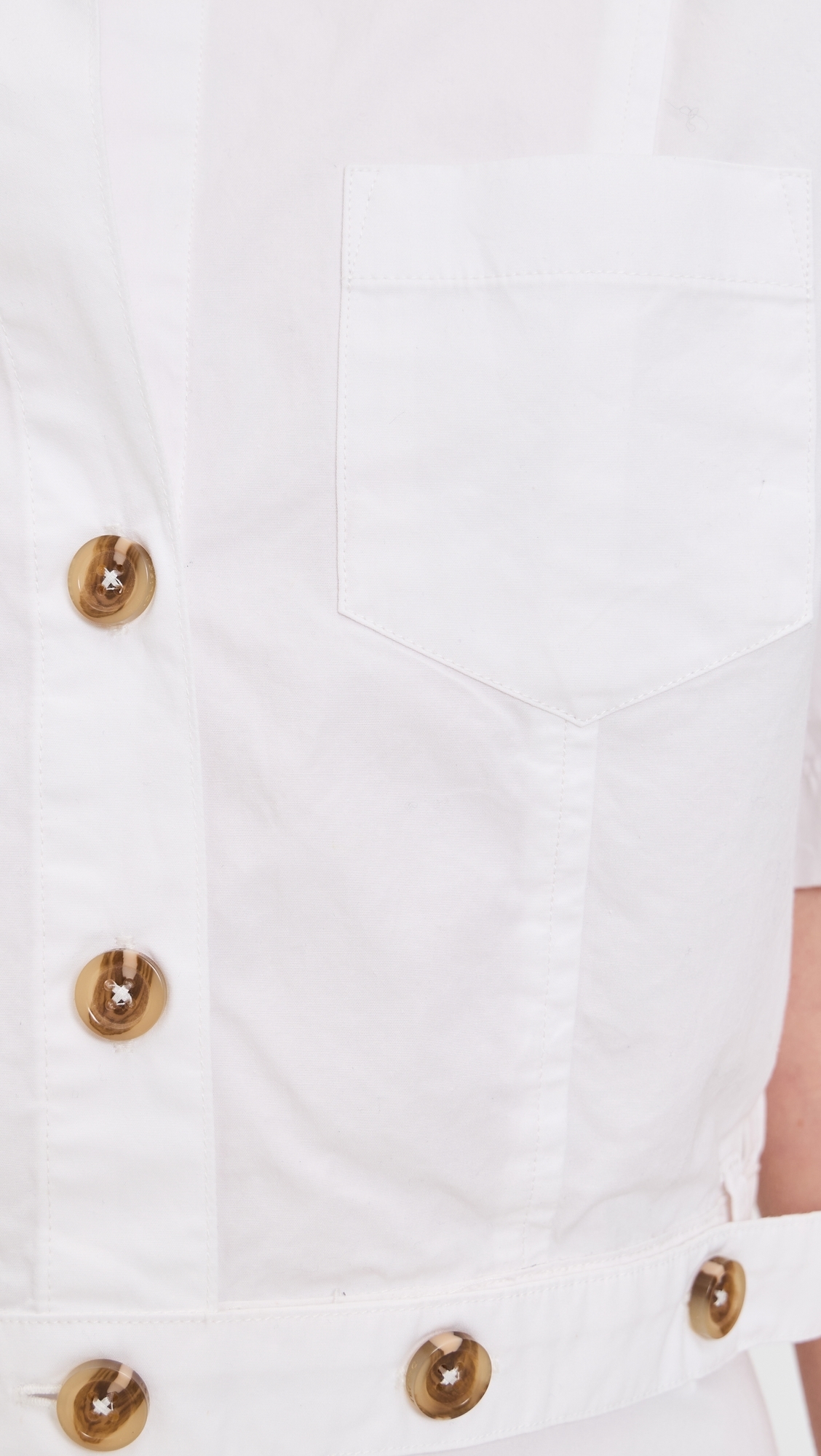 Myla Top White Poplin