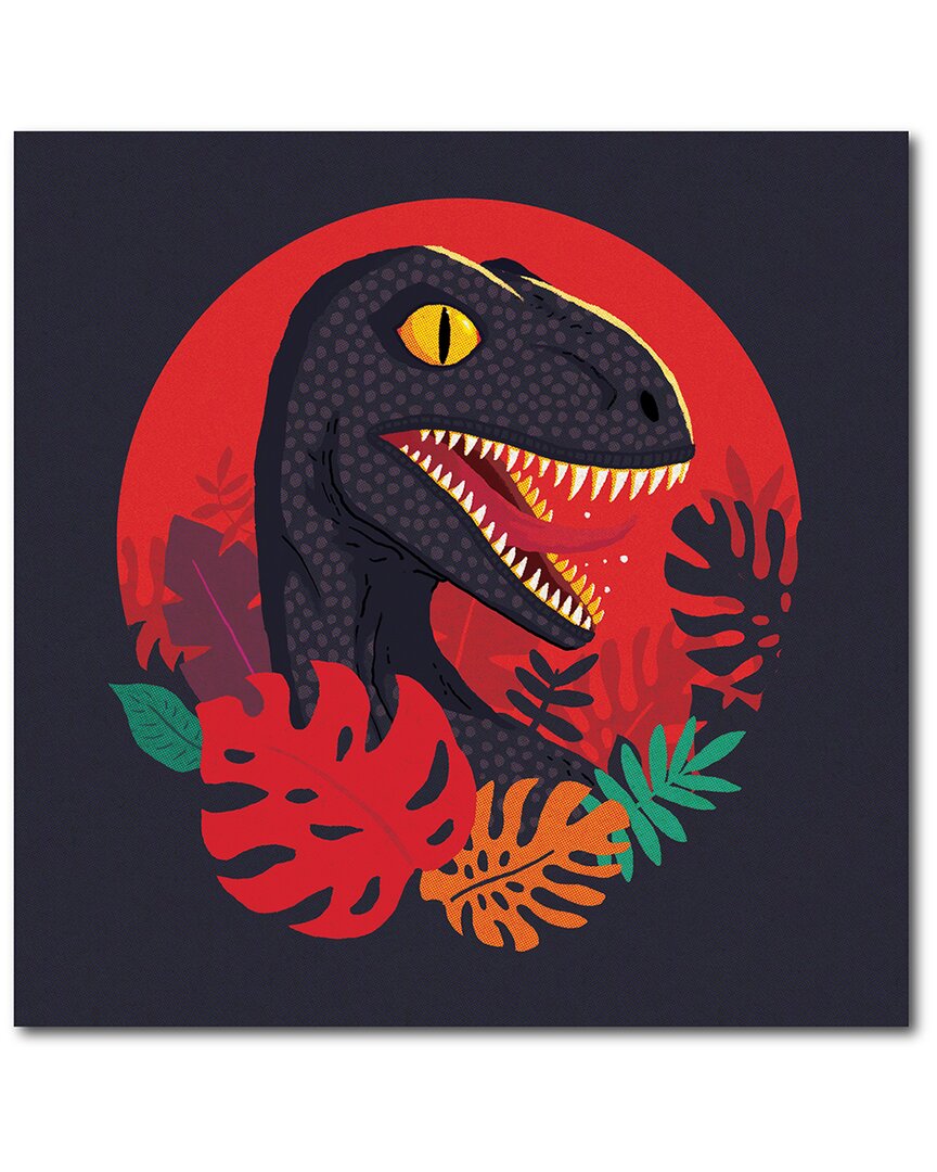 Tropic Raptor Canvas Wall Art
