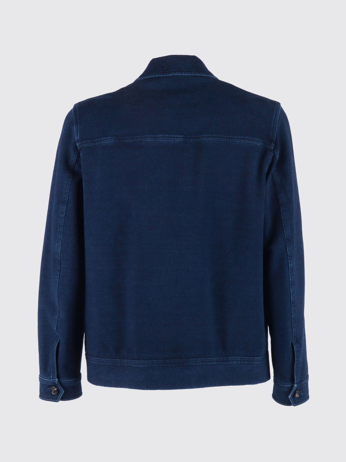 Coat Men color Blue