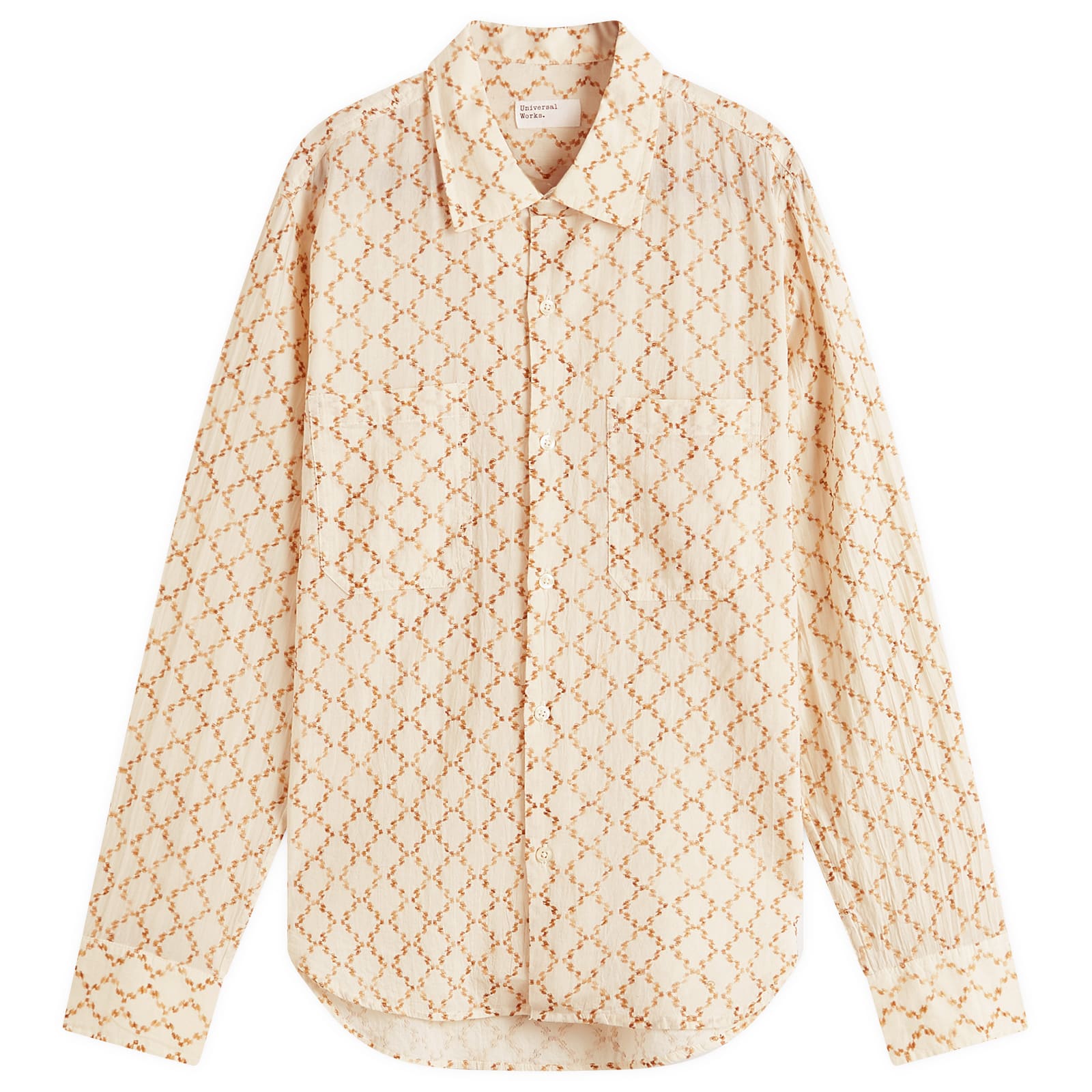 Men's Milta Weave Work Shirt Camel
