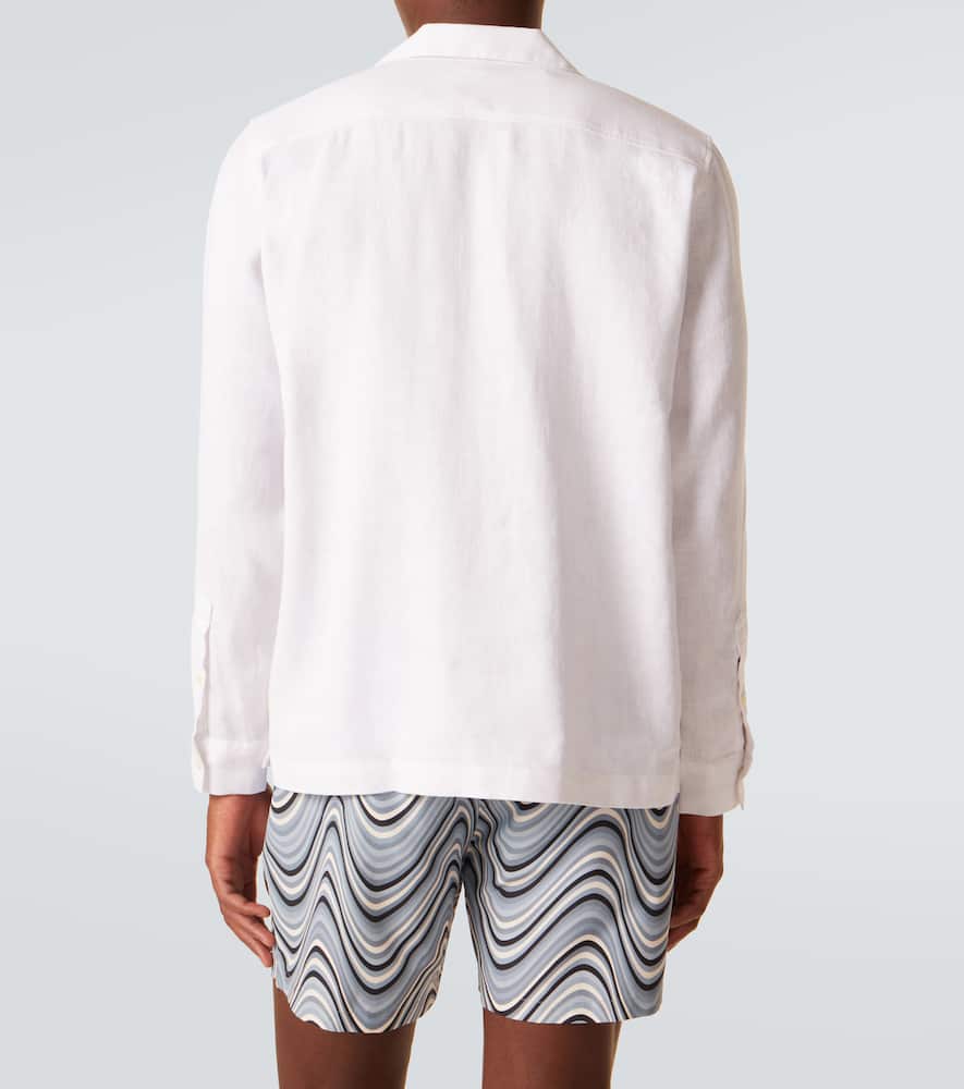 Linen and cotton shirt