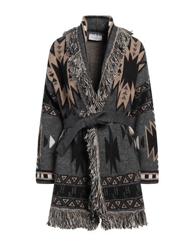 Woman Cardigan Grey Size 1 Viscose, Polyester, Polyamide