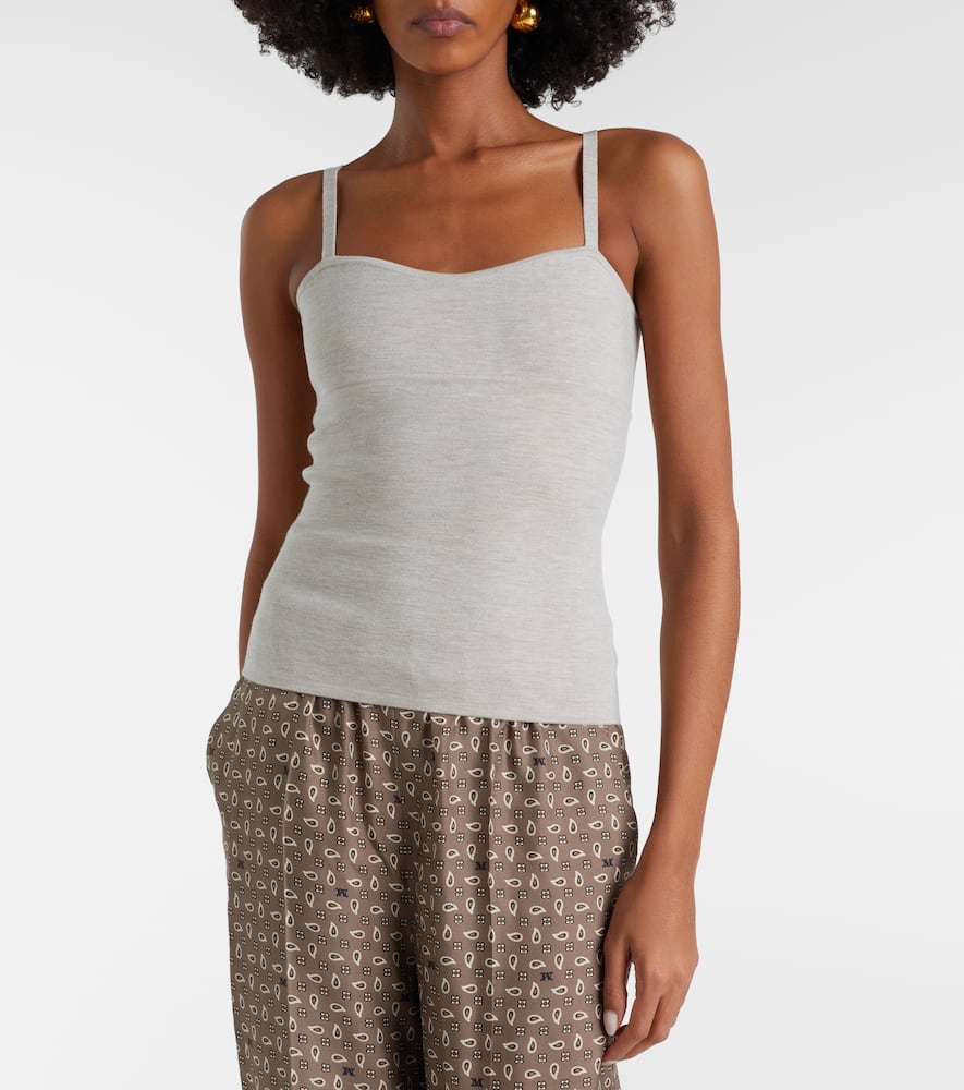 Mxmepica wool-blend top