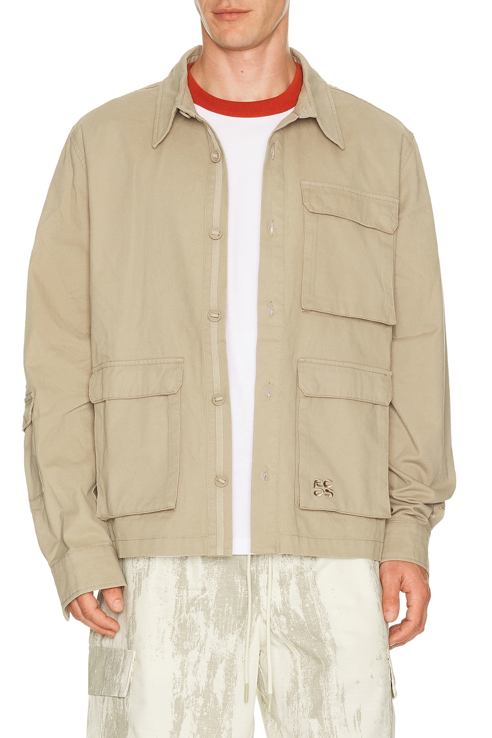 RC Outdoor Supply Lassen Shirt in Driftwood - Neutral. M also in L, XL/1X