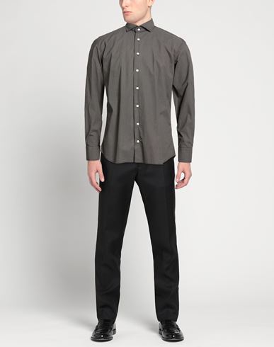 Man Shirt Black Size 15 ¾ Cotton