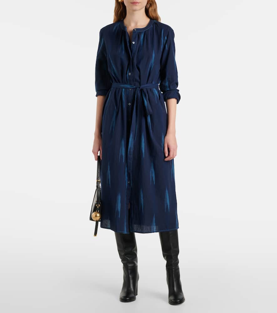 Velvet Alta printed shirt dress