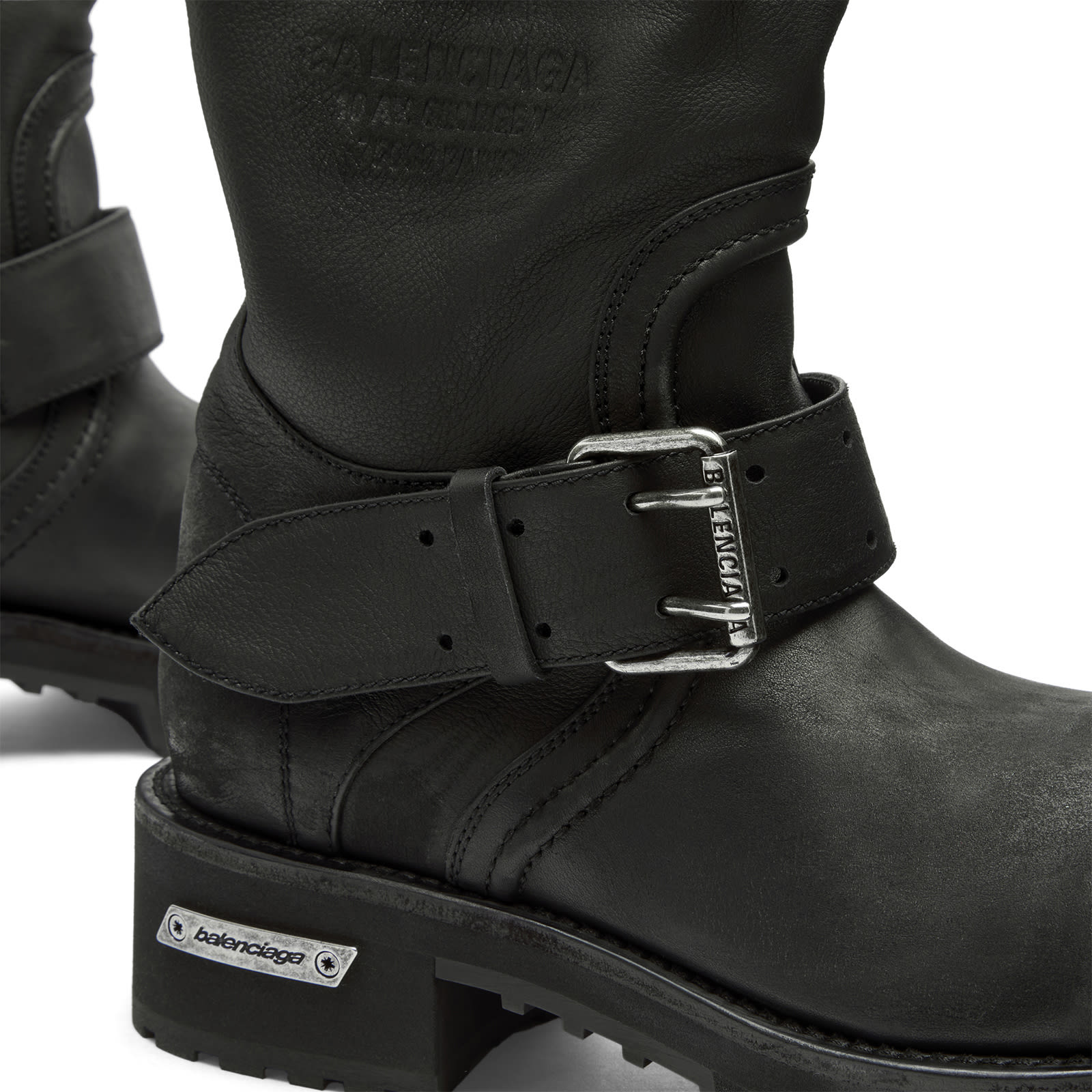Balenciaga Venom Boot in Black & Silver - Black.  44 also in