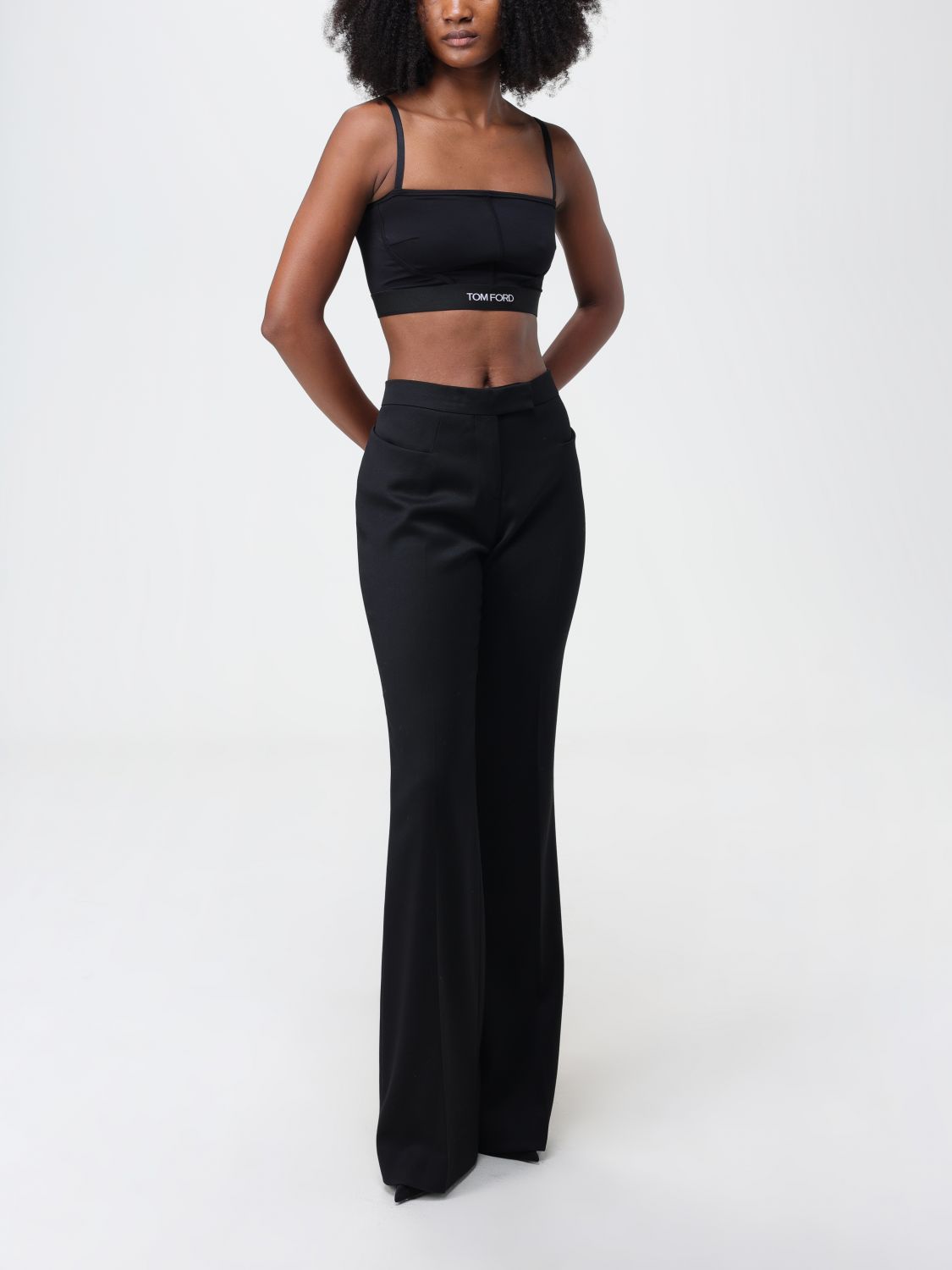 Pants Woman color Black