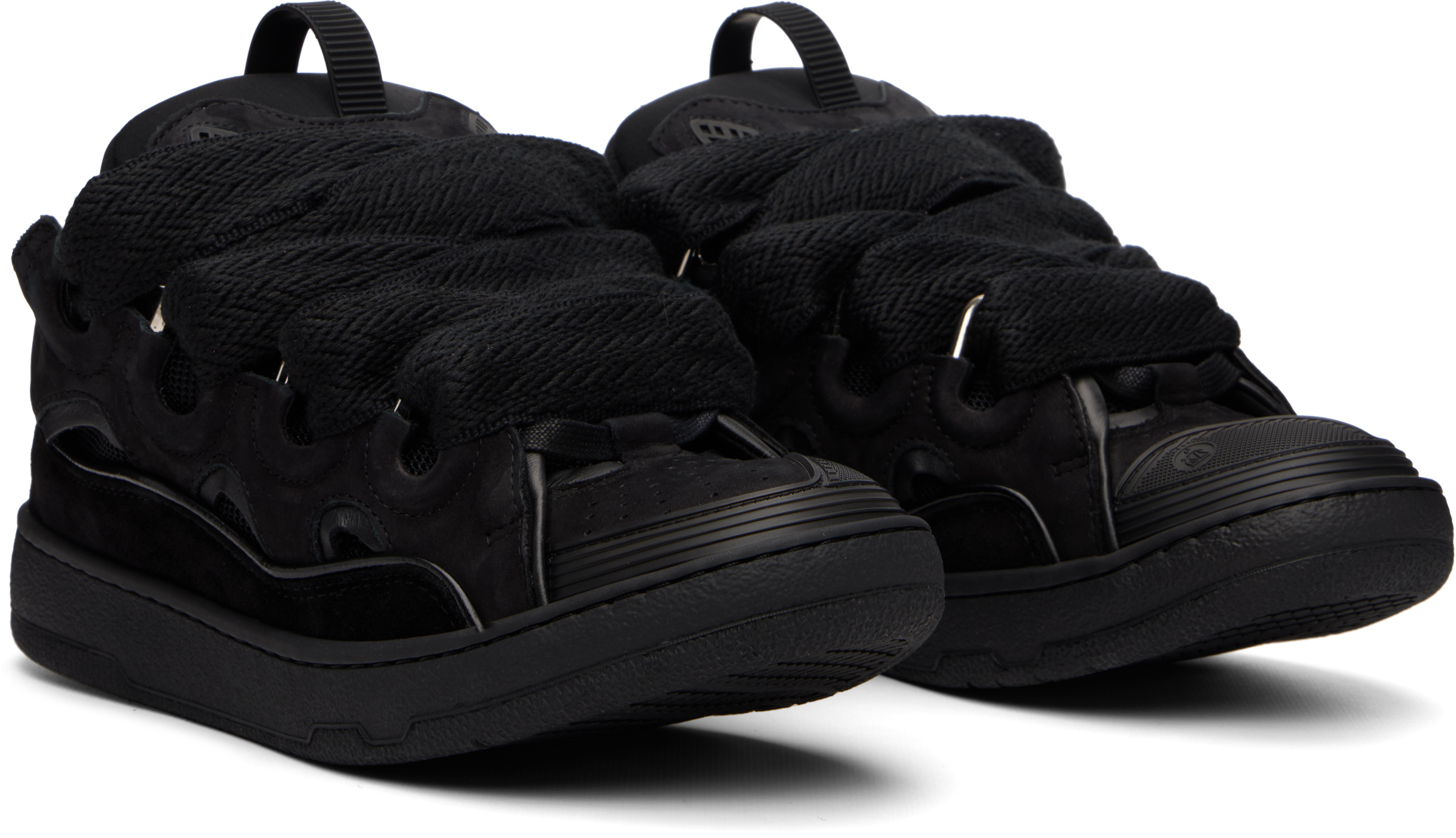 Black Curb Sneakers