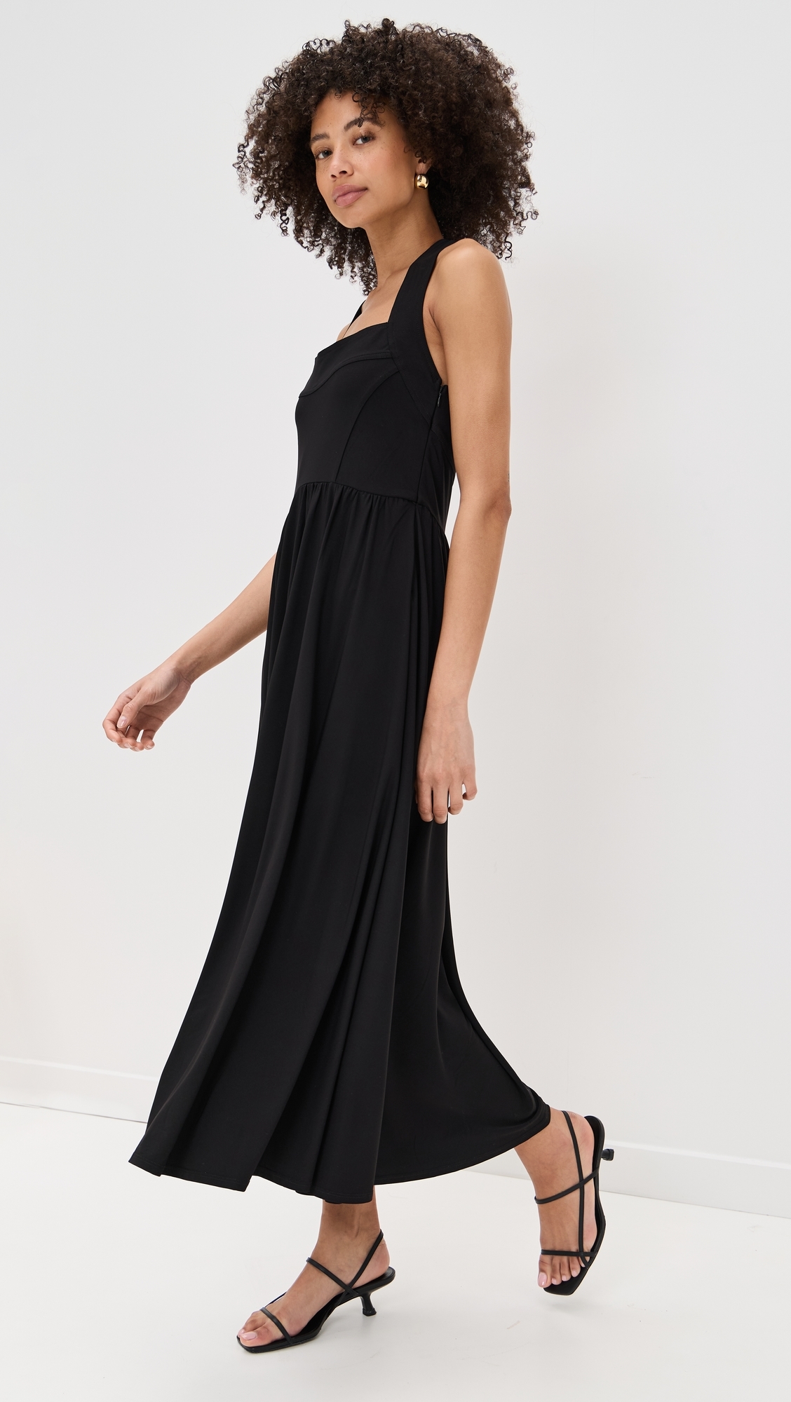 Hill House Home Fleur Dress Black Jersey