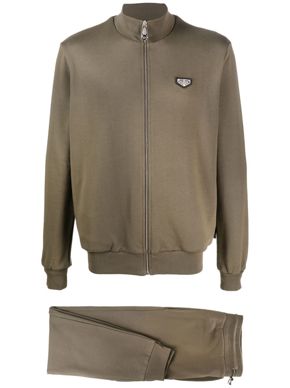 Logo plaque tracksuit set - Green
