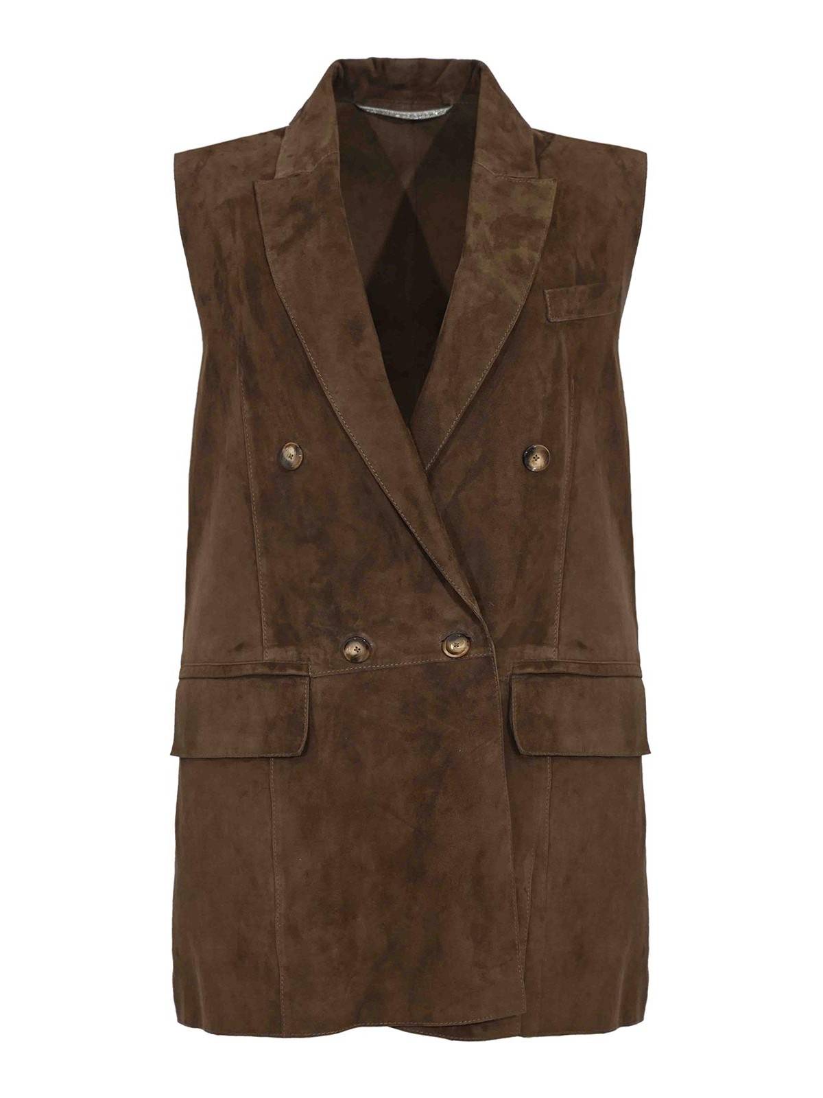 Pecan Suede Lanai Vest