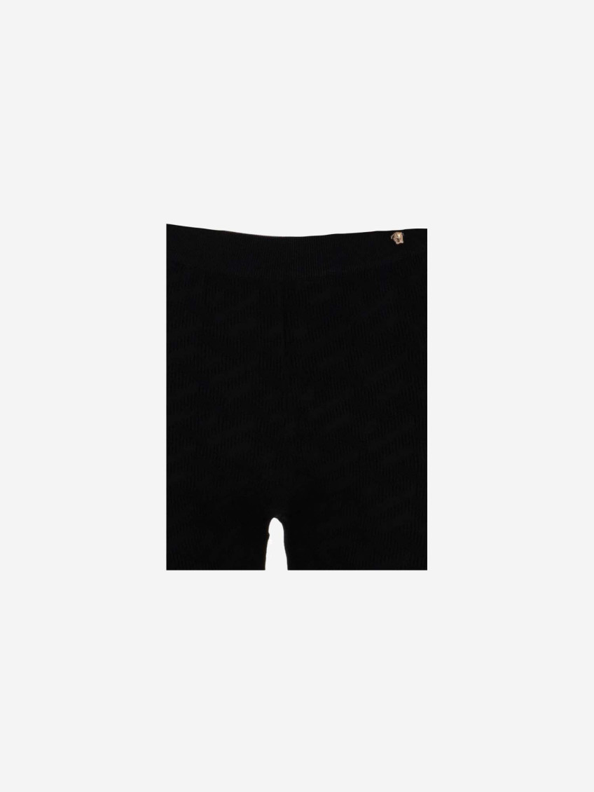 Medusa Flared Stretch Viscose Jersey Pants