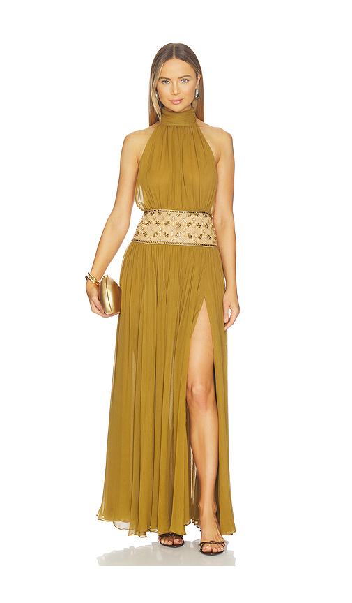Retrofete Kreeli Dress in Green. M. Also in