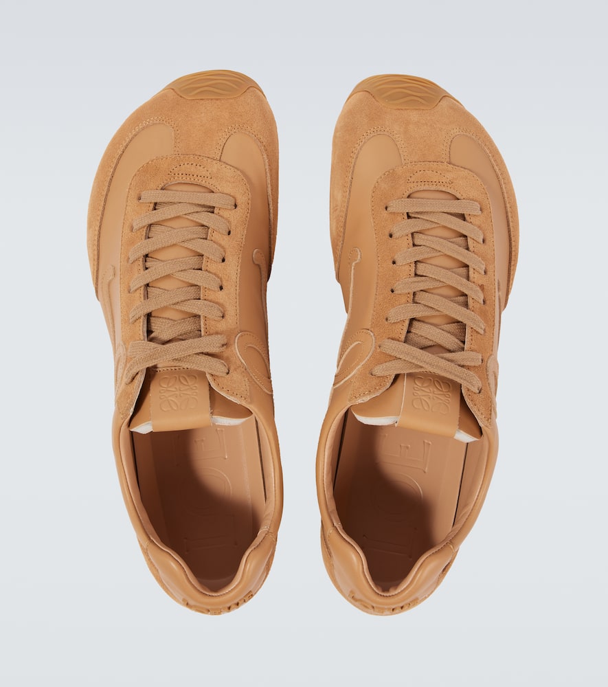 Ballet Runner 2.0 leather sneakers