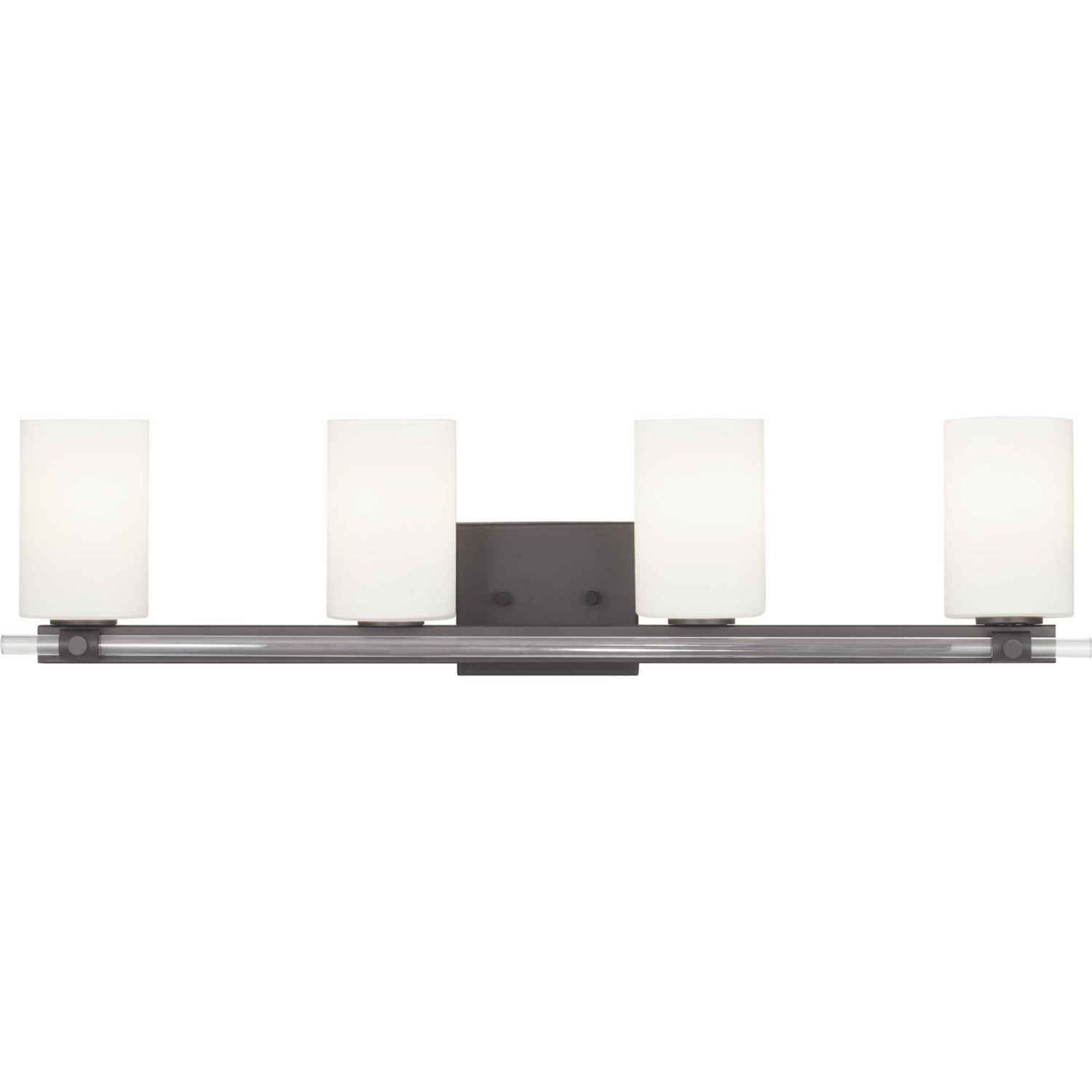 Black Four Light Bath from the Lisbon Collection
