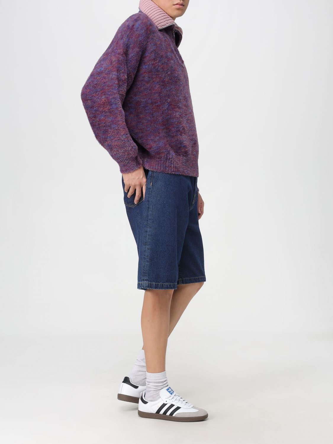 Sweater Men color Wine