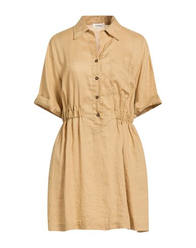 Woman Mini dress Sand Size 4 Linen