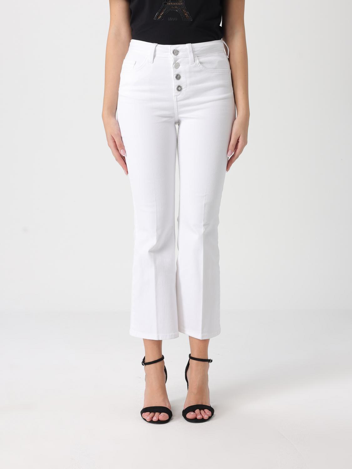 Jeans Woman color White