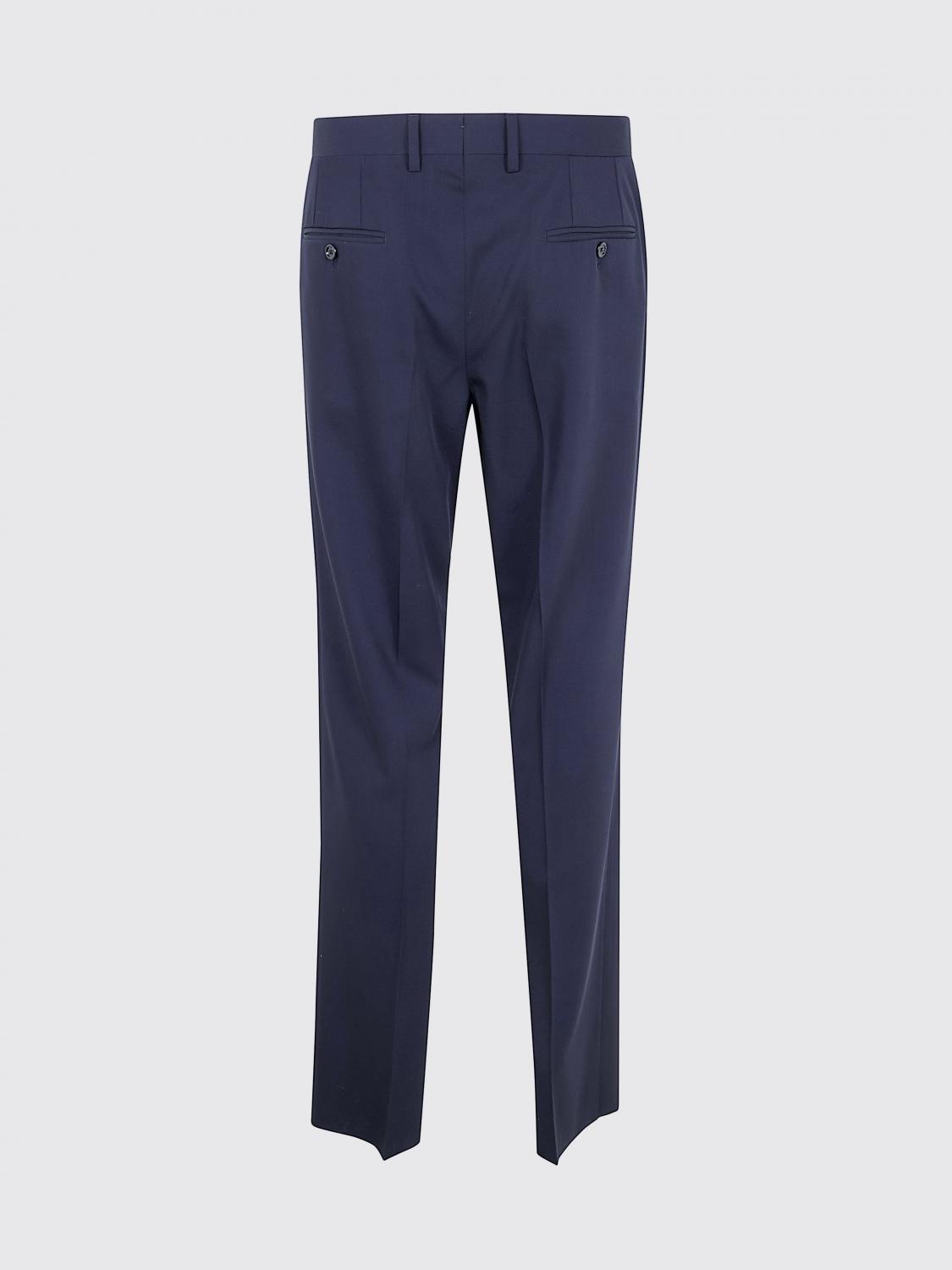 Pants Men color Blue