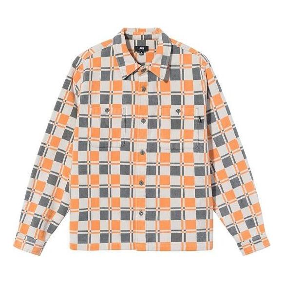 Brent Plaid L/S Shirt 'Tan'