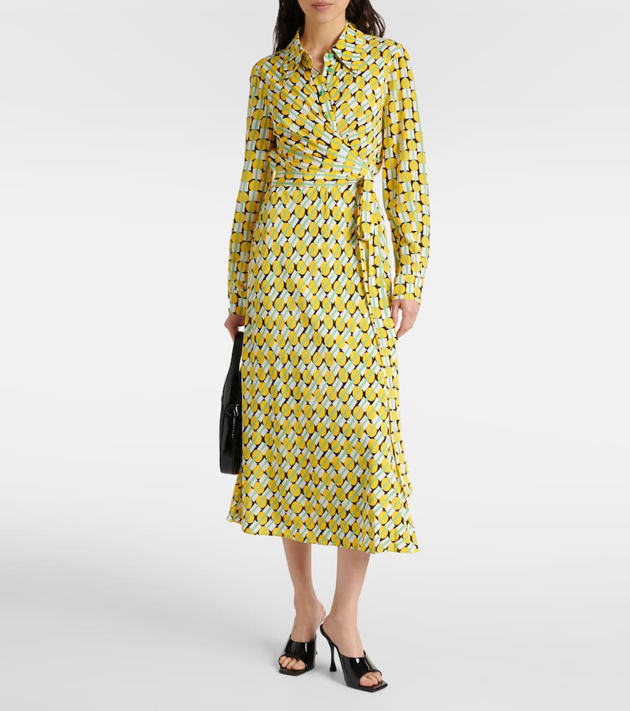 Diane von Furstenberg Tori printed jersey midi dress