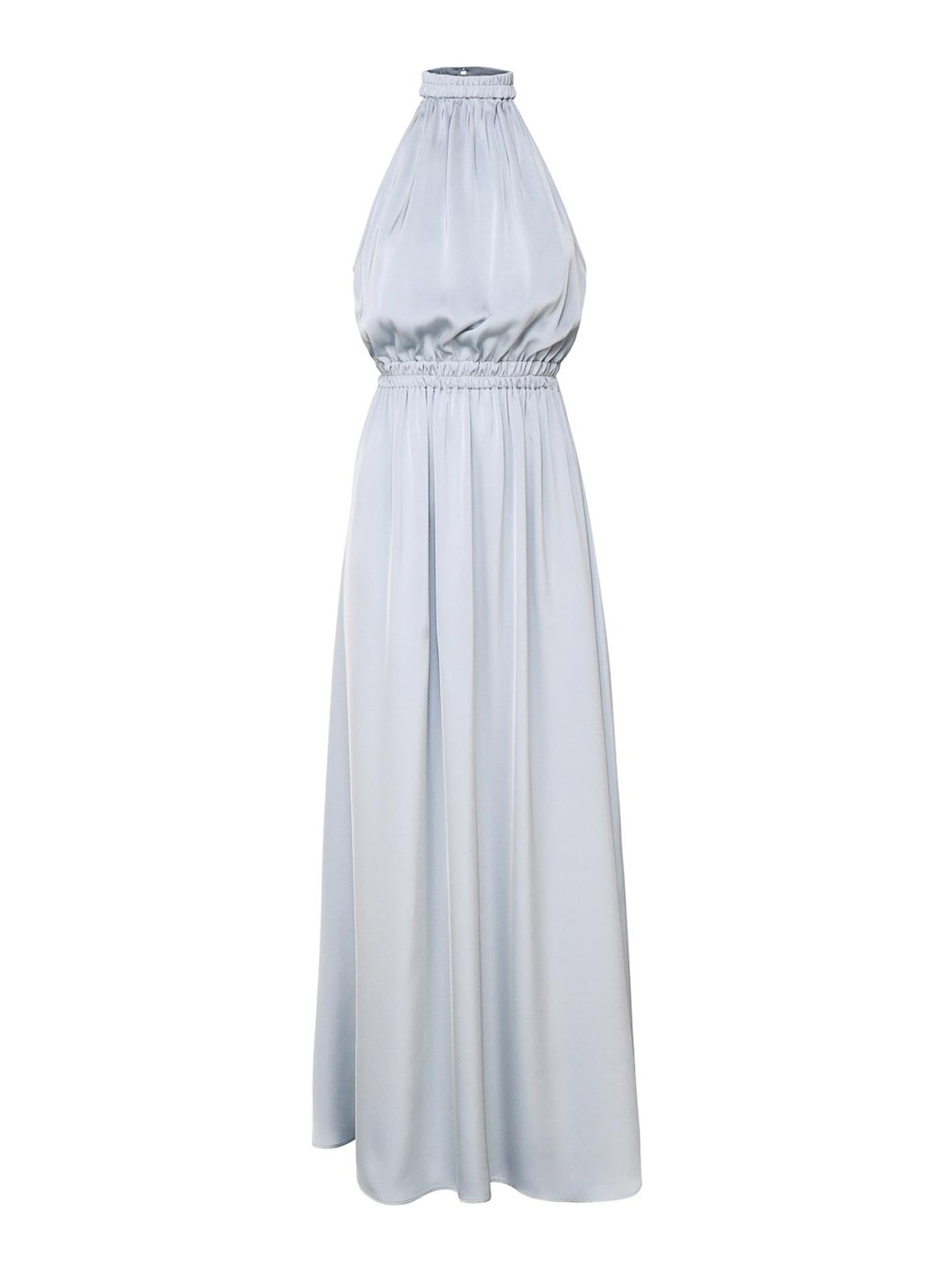 Long Dress With High Collar