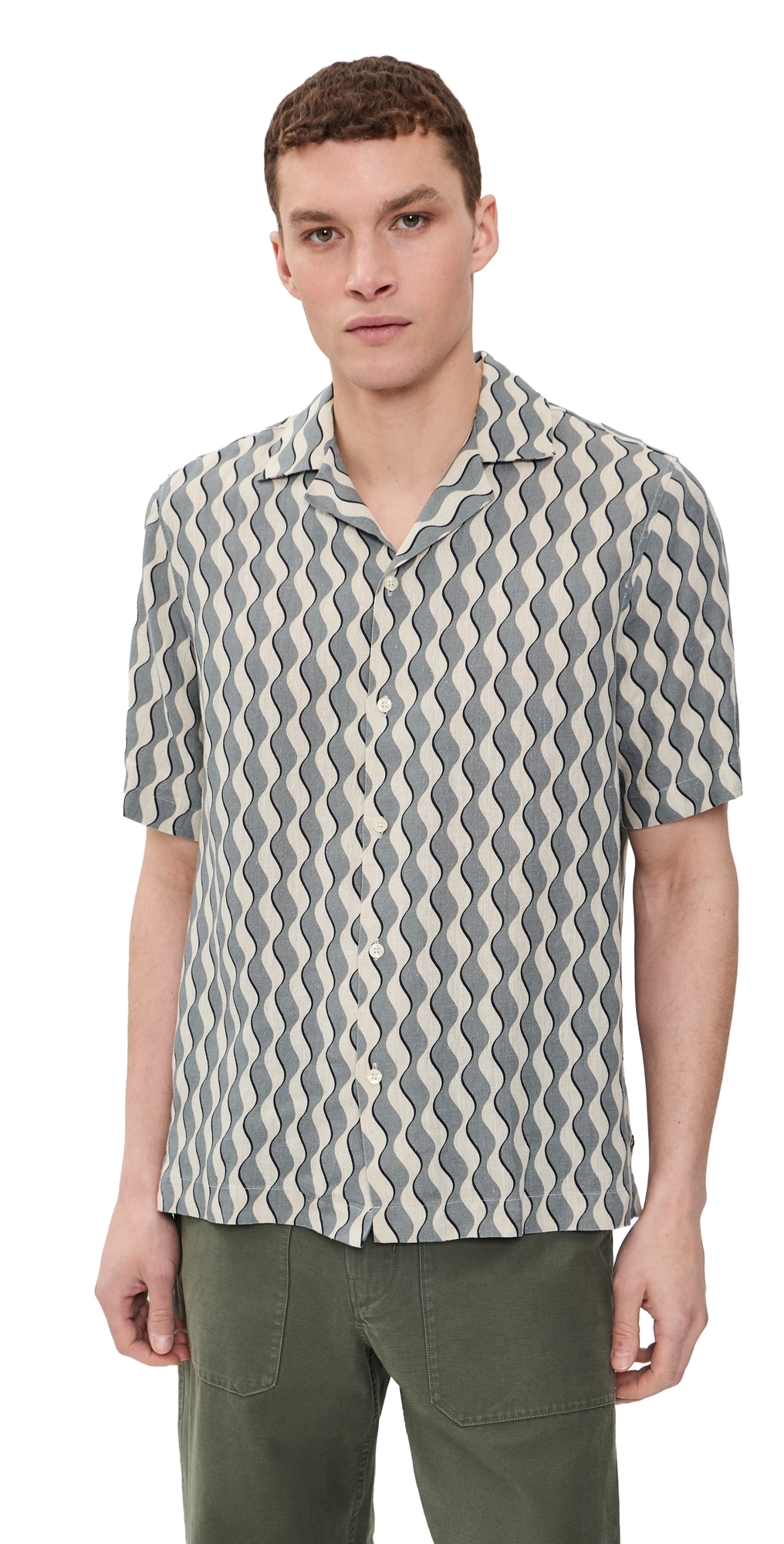 Roberto Linen Shirt Coastal Blue