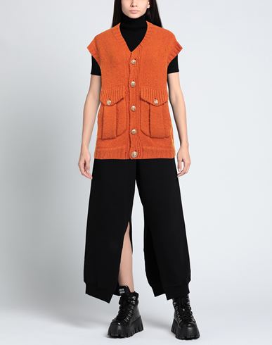 Woman Cardigan Orange