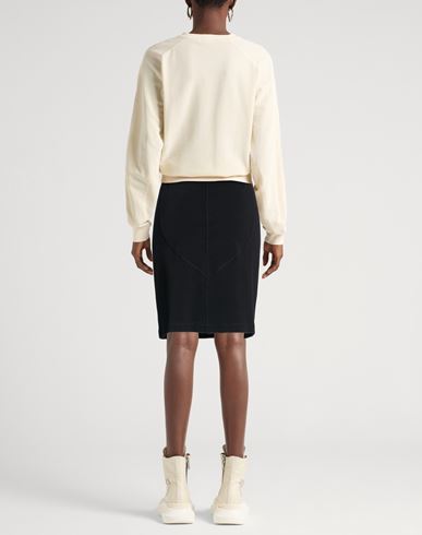 Woman Mini skirt Black Size XS Recycled cotton, Organic cotton, Elastane
