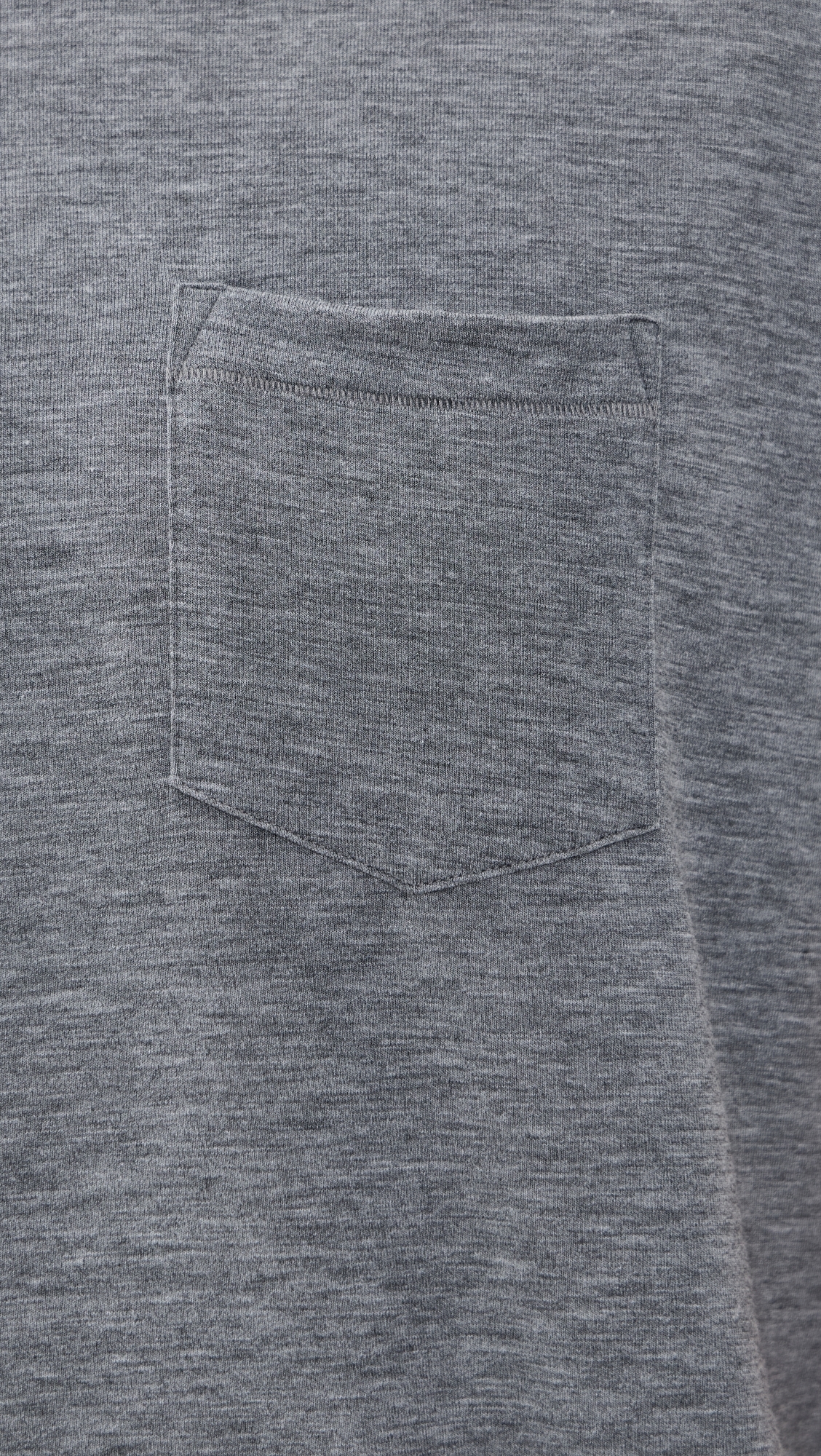 Second Skin Sleep Pocket Tee Medium Grey Heather