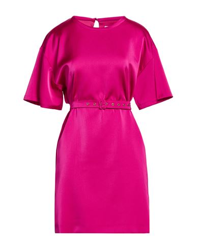 Woman Mini dress Magenta Size 8 Polyester