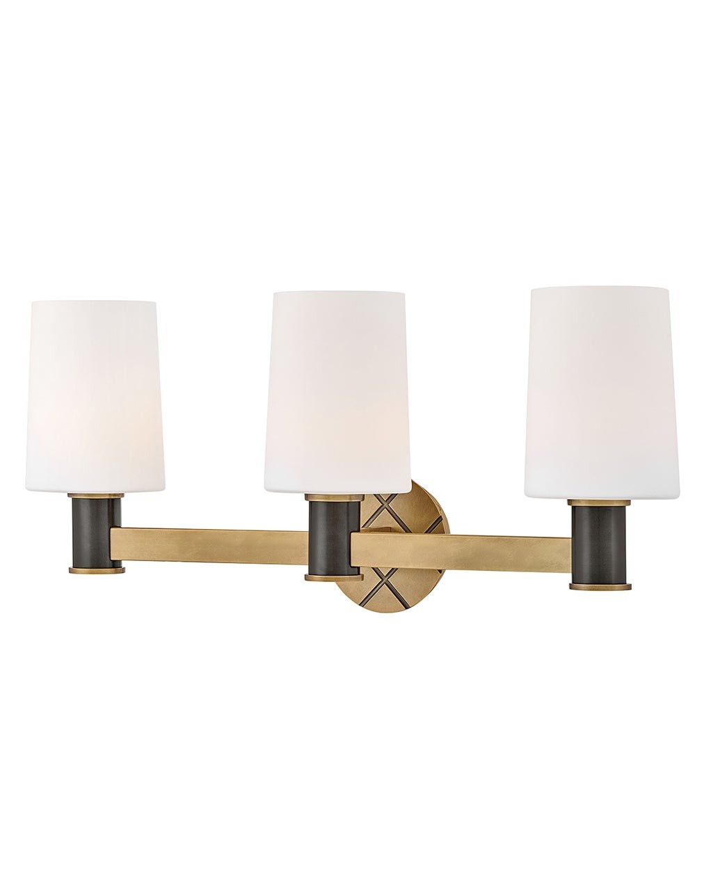Heritage Brass LED Bathroom Vanity Light from the Declan Collection