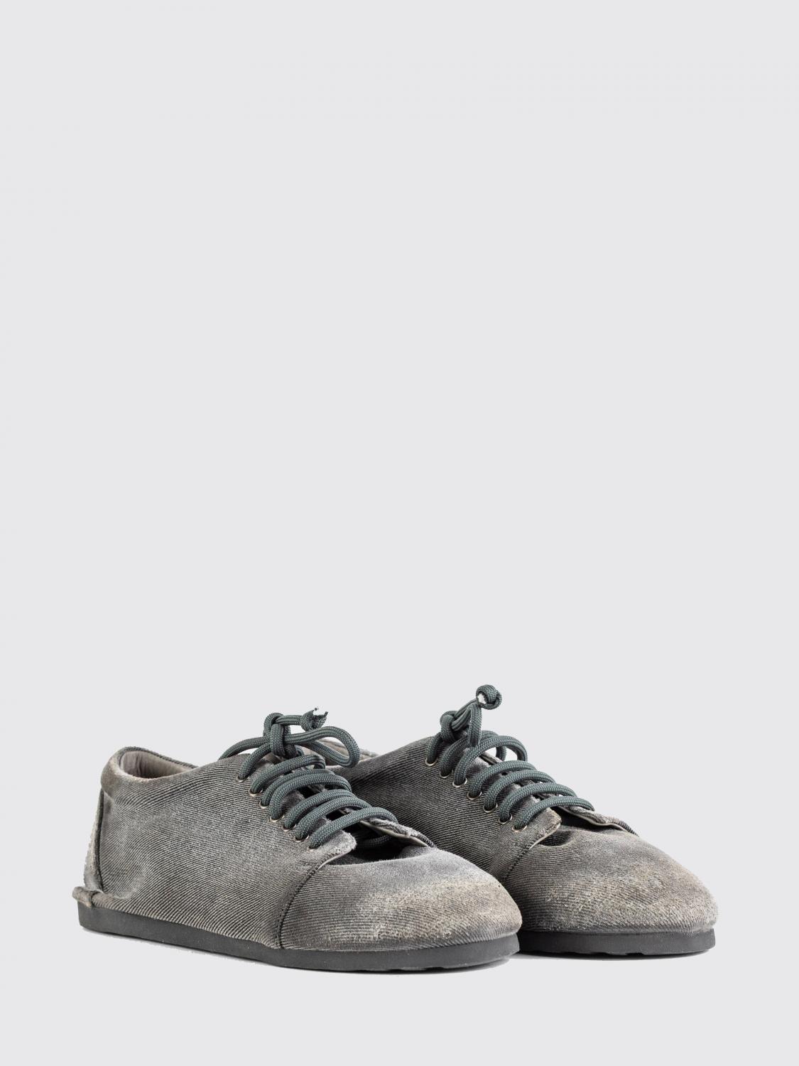 Sancrespella Denim Derby Shoes with Round Toe and Rubber Sole