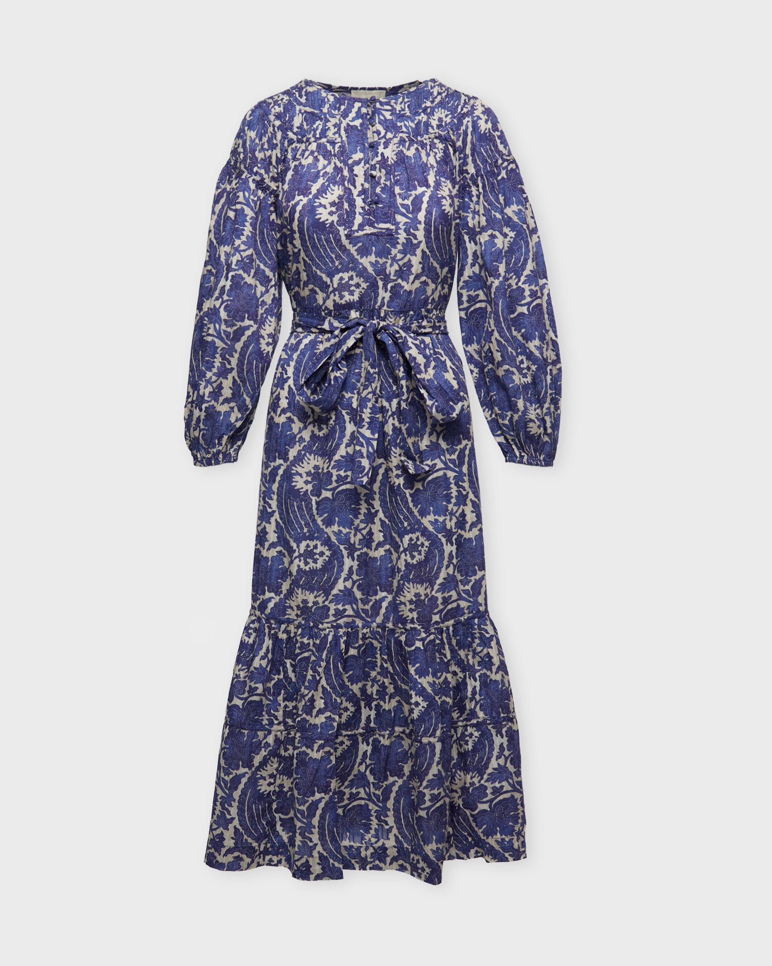 Ulla Johnson Dress Seraphina Long Sleeve Blue EUR