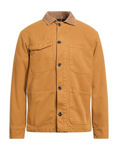 Man Jacket Mustard Size L Cotton