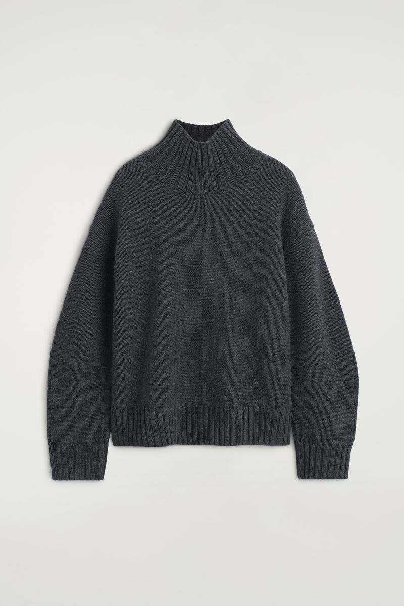 코스 여성 Chunky Cashmere Mock-Neck Sweater 1323214008005