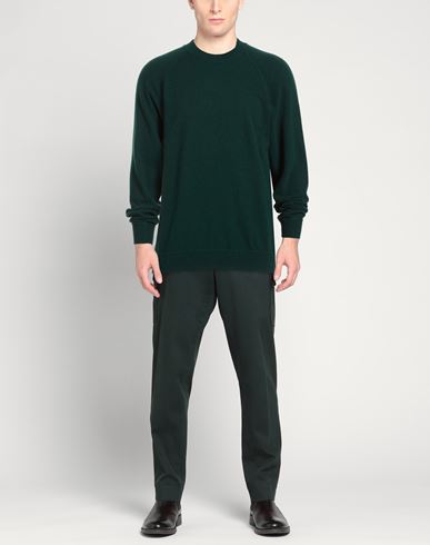 Man Sweater Dark green Size XL Cashmere