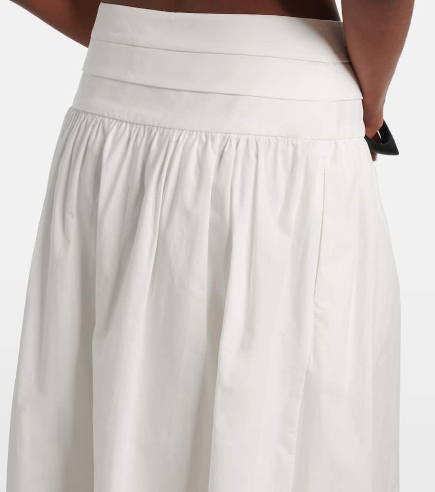 Rue cotton midi skirt