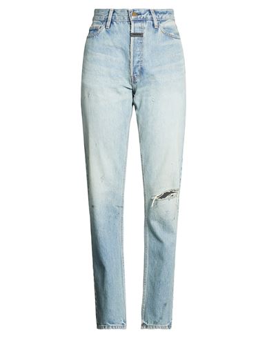 Woman Jeans Light blue Size 30 Cotton