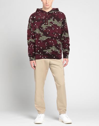 Maison Kitsuné Man Sweatshirt Burgundy
