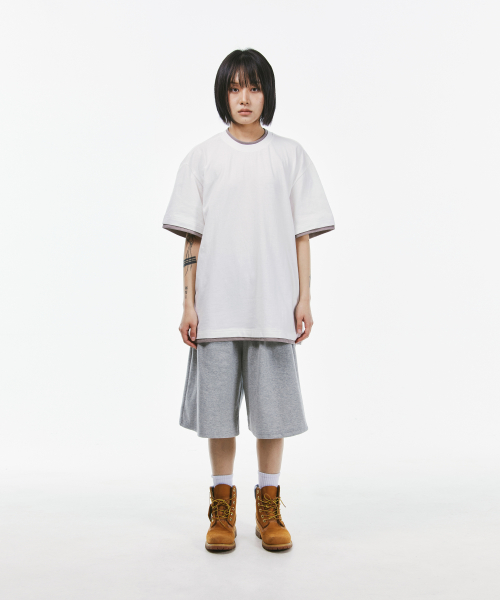Two-Tuck Regular Bermuda Training Pants