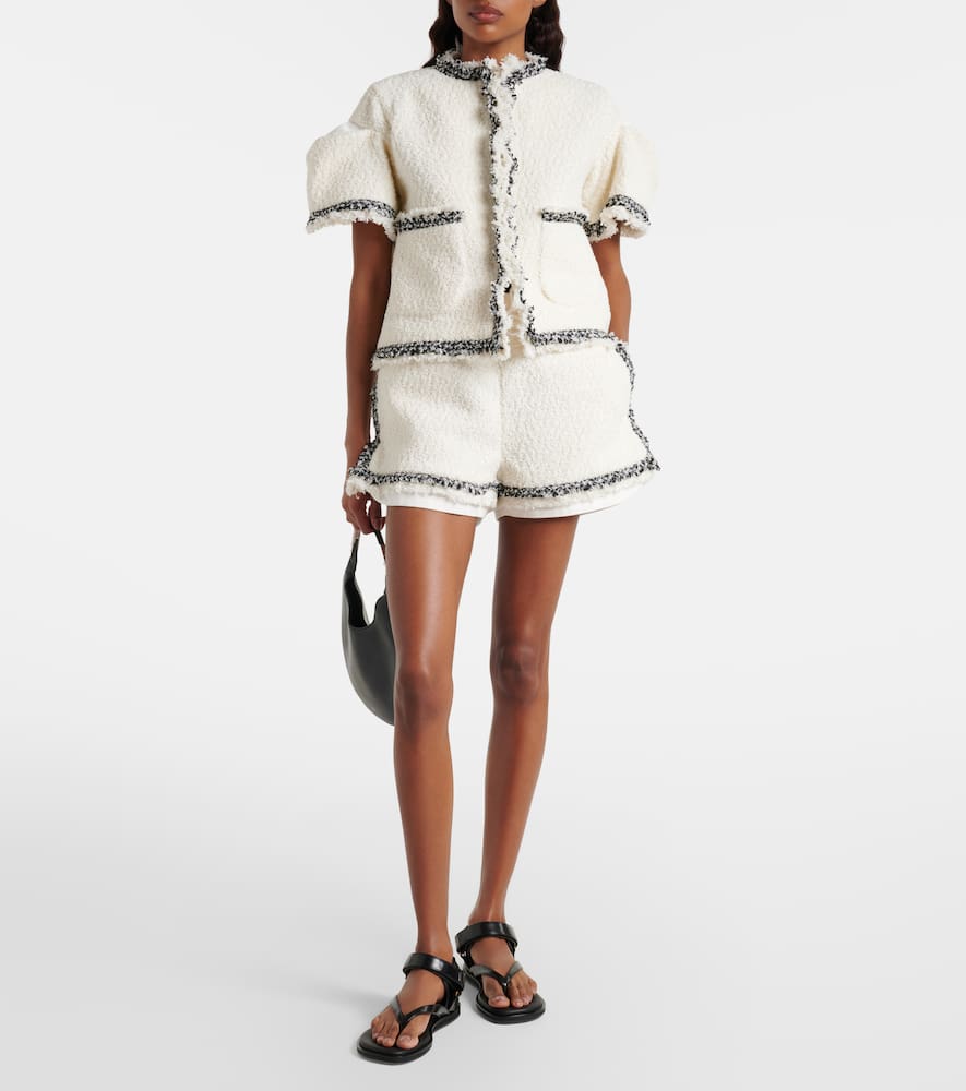 Bouclé shorts