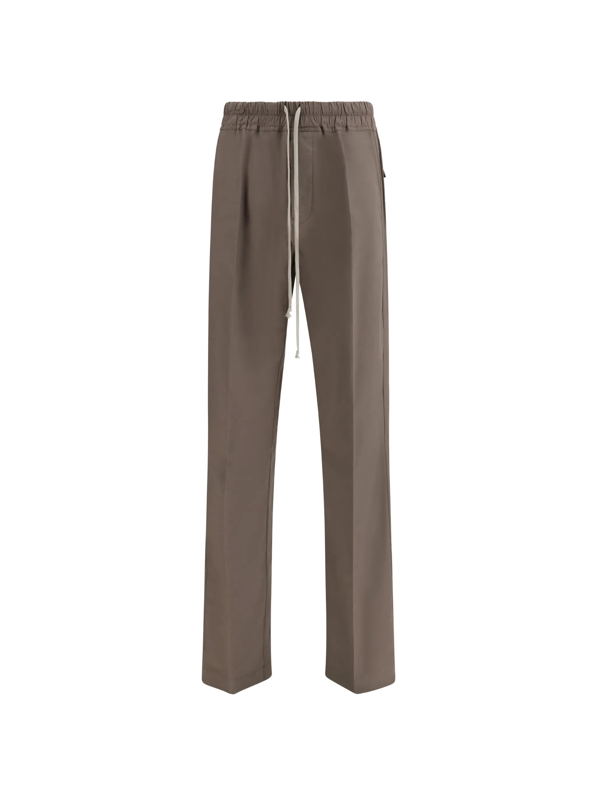 Drawstring Waist Mini Cargo Pants with Side Slit and Back Flap Pockets (Size 48)